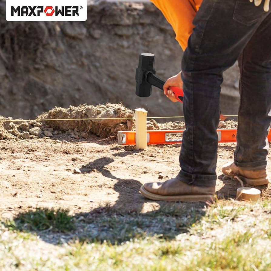 SLEDGE HAMMER [12 inch Analog]（４枚組）　GO FORCEMEN MAXPOWER 4lb Sledge Hammer, Steel Head, 12-inch Fiberglass